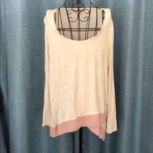 Anthropology light weight long sleeve tee